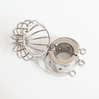 Cage de Chasteté Métal pendentif scrotum longue de 85 mm