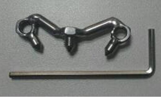 Cage de Chasteté Métal  pour pénis de 2 à 3 cm