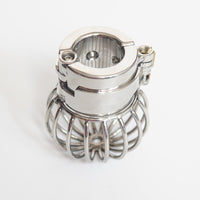 Cage de Chasteté Métal pendentif scrotum longue de 85 mm