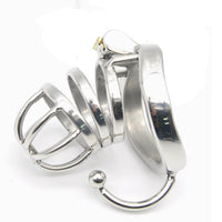 Cage de Chasteté Métal pour pénis de 4 à 6 cm