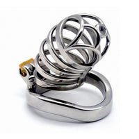 cage de chastete metal 6 cm acier