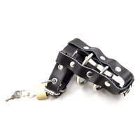 Cage de Chasteté Cuir Orgasmique