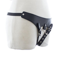 ceinture de chasteté femme cuir cadenas