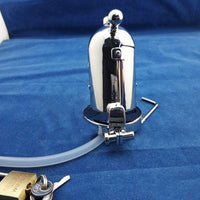 Cage de Chasteté Métal Pénis de 5,5 à 6,5 cm