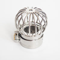 Cage de Chasteté Métal pendentif scrotum longue de 85 mm