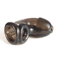 cage de chasteté silicone sans cadenas coté