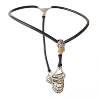 ceinture de chasteté pour homme cage noir