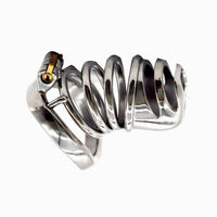 Cage de Chasteté Métal Homme Obéissant