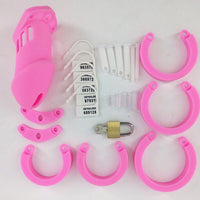 cage de chasteté kit rose