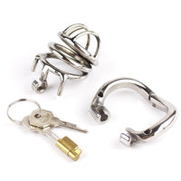 cage de chastete petite metal anneau