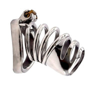 Cage de Chasteté Métal Homme Obéissant