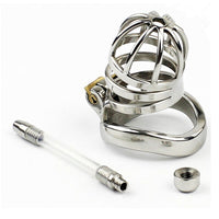 cage de chasteté uretral tige silicone