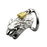 cage de chasteté tete de lion