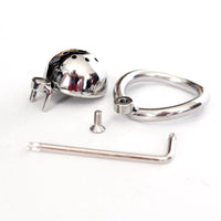 Cage de chastete metal courte sans cadenas