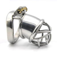 Cage de Chasteté Métal Spartiate BDSM