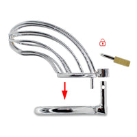 cage de chastete metal grande taille guide