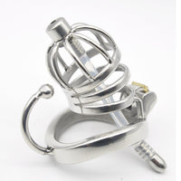 Cage de Chasteté Métal pour pénis de 4 à 6 cm