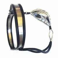 ceinture de chasteté homme métal et silicone