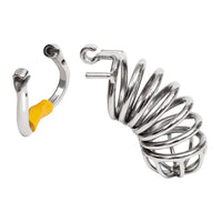 Cage de Chasteté Métal 9,5 à 10,5 cm