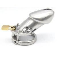 cage de chastete longue en metal acier