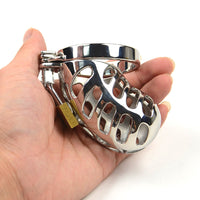 cage de chasteté barreaux métal