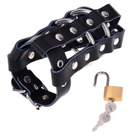cage cuir