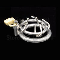 Cage de Chasteté Métal Cockring