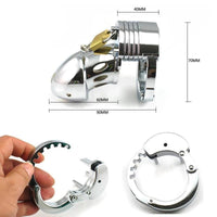 Cage de chastete metal ferme dimension