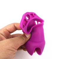 Cage de chastete silicone souple flexible