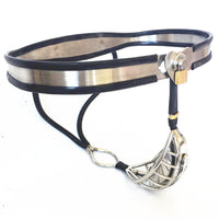 ceinture de chasteté homme métal acier inoxydable
