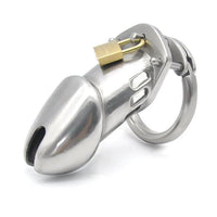 cage de chastete longue en metal