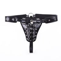 Ceinture de Chasteté Homme Prison de Cuir