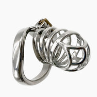 cage de chastete metal 6 cm verrouillage furtif