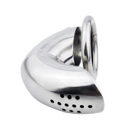 cage de chastete metal tube fermé acier