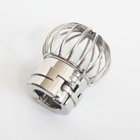 Cage de Chasteté Métal pendentif scrotum longue de 85 mm