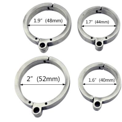 Cage de Chasteté métal  pour pénis de 8 à 9 cm