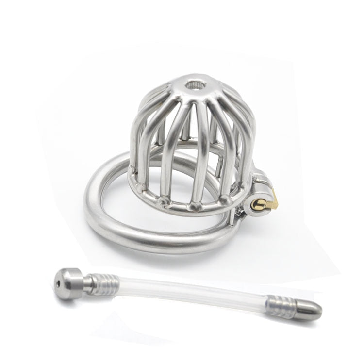 Cage de chasteté Métal  Uréthral Verrouillage Furtif  4,5 et 5,5 cm
