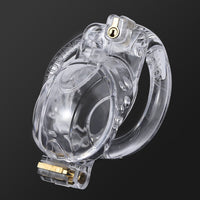 Cage de Chasteté Plastique pour pénis de 4 à 5 cm