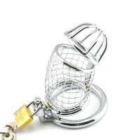 cage a penis vintage en métal