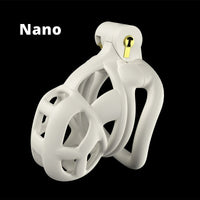 Cage de Chasteté Plastique Python 5 à 10 cm