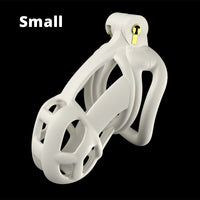 Cage de Chasteté Plastique Python 5 à 10 cm
