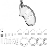 cage chasteté en plastique