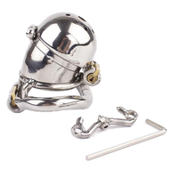 cage de chasteté métal fermée homme pique