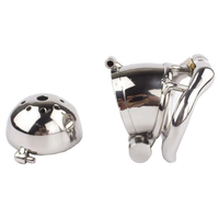 cage de chasteté métal fermée homme ouverte