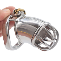 Cage de Chasteté Métal pour pénis de 4 à 5,5 cm