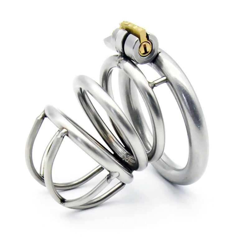 Cage de Chasteté Métal  Soumission Prolongé  52 mm