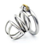 Cage de Chasteté Métal Soumission Prolongé 52 mm