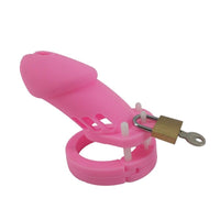 Cage de Chasteté Silicone Rose Pervers