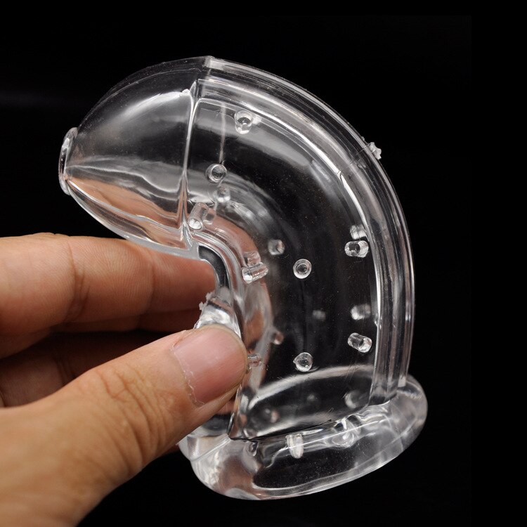Cage de Chasteté Plastique  Abstinence incurvée "5 à 6 cm"